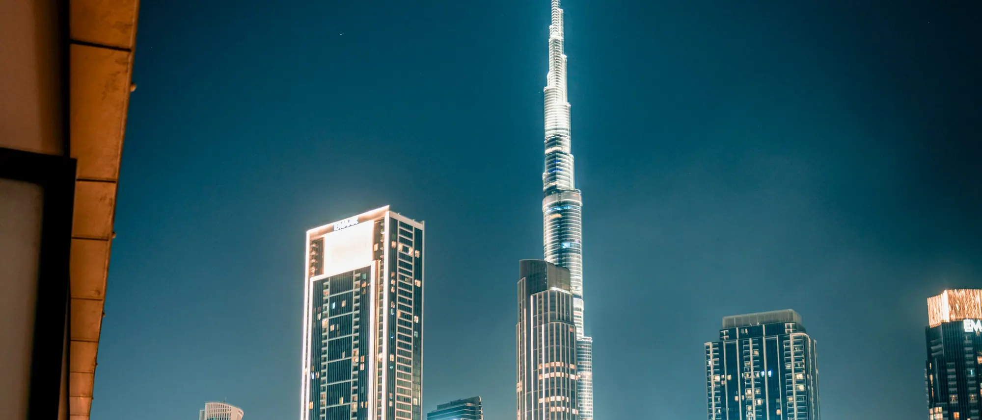 Dubai at night